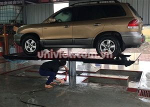 Cầu nâng 1 trụ rửa xe