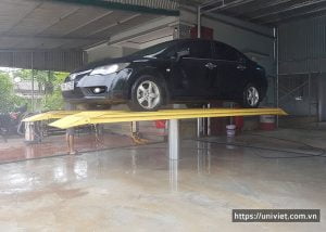Cầu nâng 1 trụ rửa xe