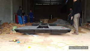 Phần mặt cầu nâng 1 trụ