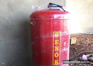 Bình chứa dầu cầu nâng 1 trụ