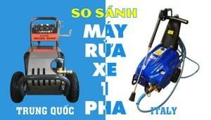 Máy rửa xe Mazzoni của Italy