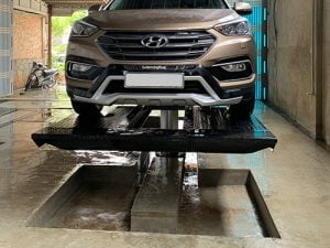 Tại sao mở tiệm rửa xe lại cần có cầu nâng 1 trụ