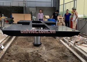 Cầu nâng 1 trụ rửa xe