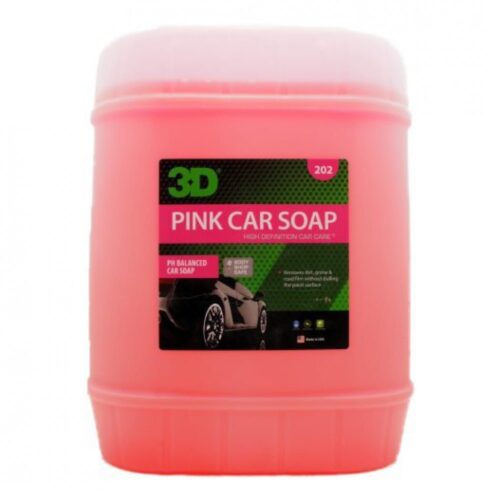 Nước rửa xe 3D Pink Car Soap 5 Gallon (19L) | 202G05 3 xà phòng rửa xe pink car soap 5 gallon
