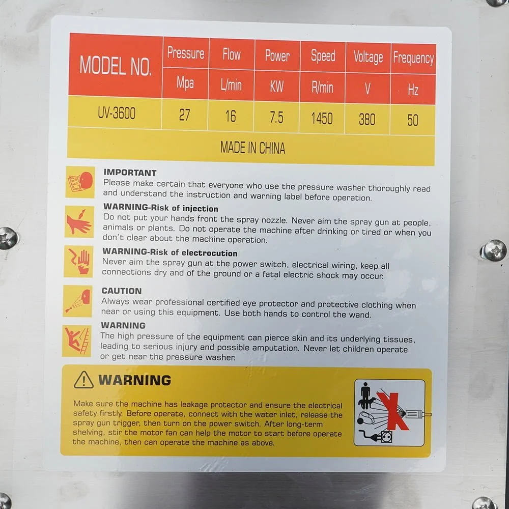 Máy rửa xe cao áp UNIVIET UV-3600