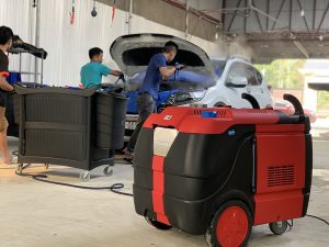 Những ưu điểm vượt trội của máy rửa xe hơi nước nóng