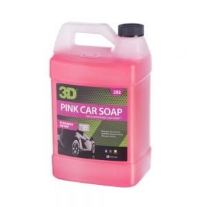 nuoc rua xe 3d pink car soap 1 gallon 0