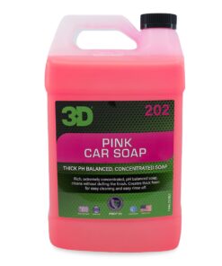 Nước rửa xe 3D Pink Car Soap 1 Gallon