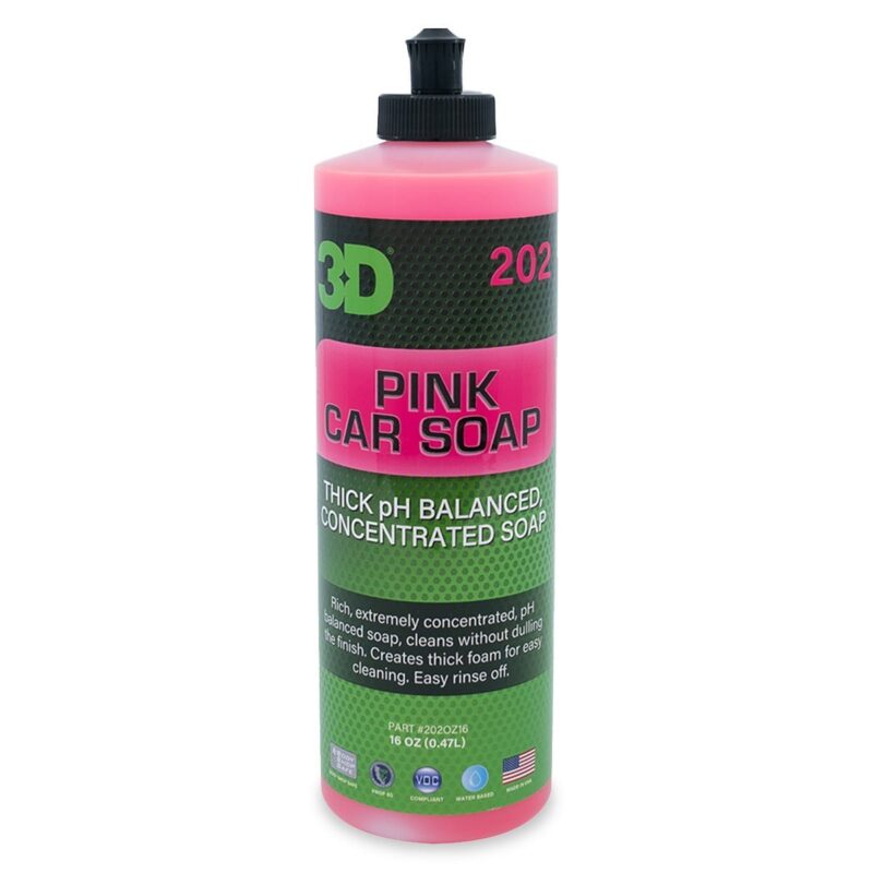 nước rửa xe pink car soap 16oz
