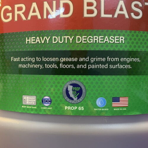 Sản phẩm tẩy rửa máy động cơ grand blast 1 gallon
