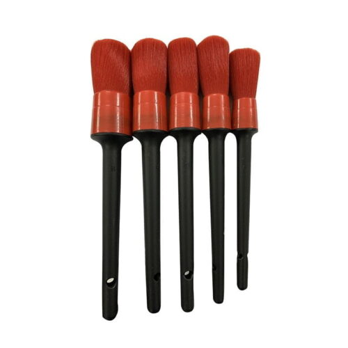 Bộ 5 chổi cọ rửa khoang máy ô tô 8 Bộ 5 chổi cọ rửa vệ sinh động cơ ô tô