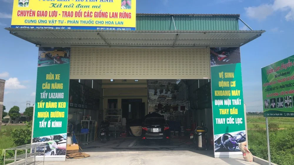 Lắp đặt Trung tâm chăm sóc xe Anh Khoa Auto Detailing tại Gia Lộc, Hải Dương 11 Tiệm chăm sóc xe của anh Khoa ở Hải Dương