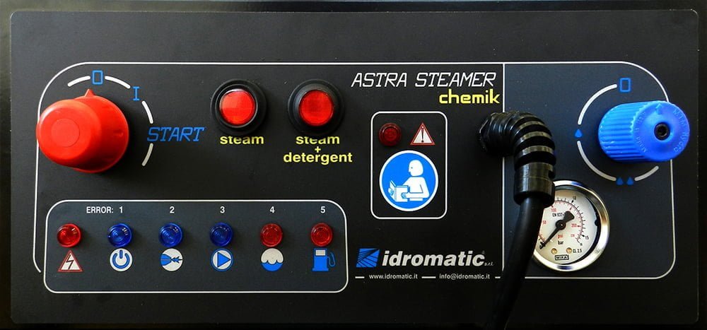 Máy rửa xe hơi nước nóng ASTRA STEAMER CHEMIK