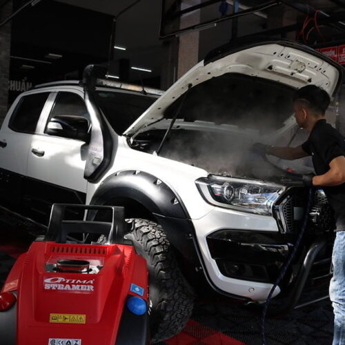 Máy rửa xe hơi nước nóng Optima Steamer DMF 28 Máy rửa xe hơi nước nóng Optima Steamer DMF