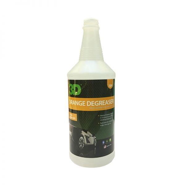 Thân bình xịt đựng hóa chất tẩy rửa nội thất hương cam 3D C-03109
