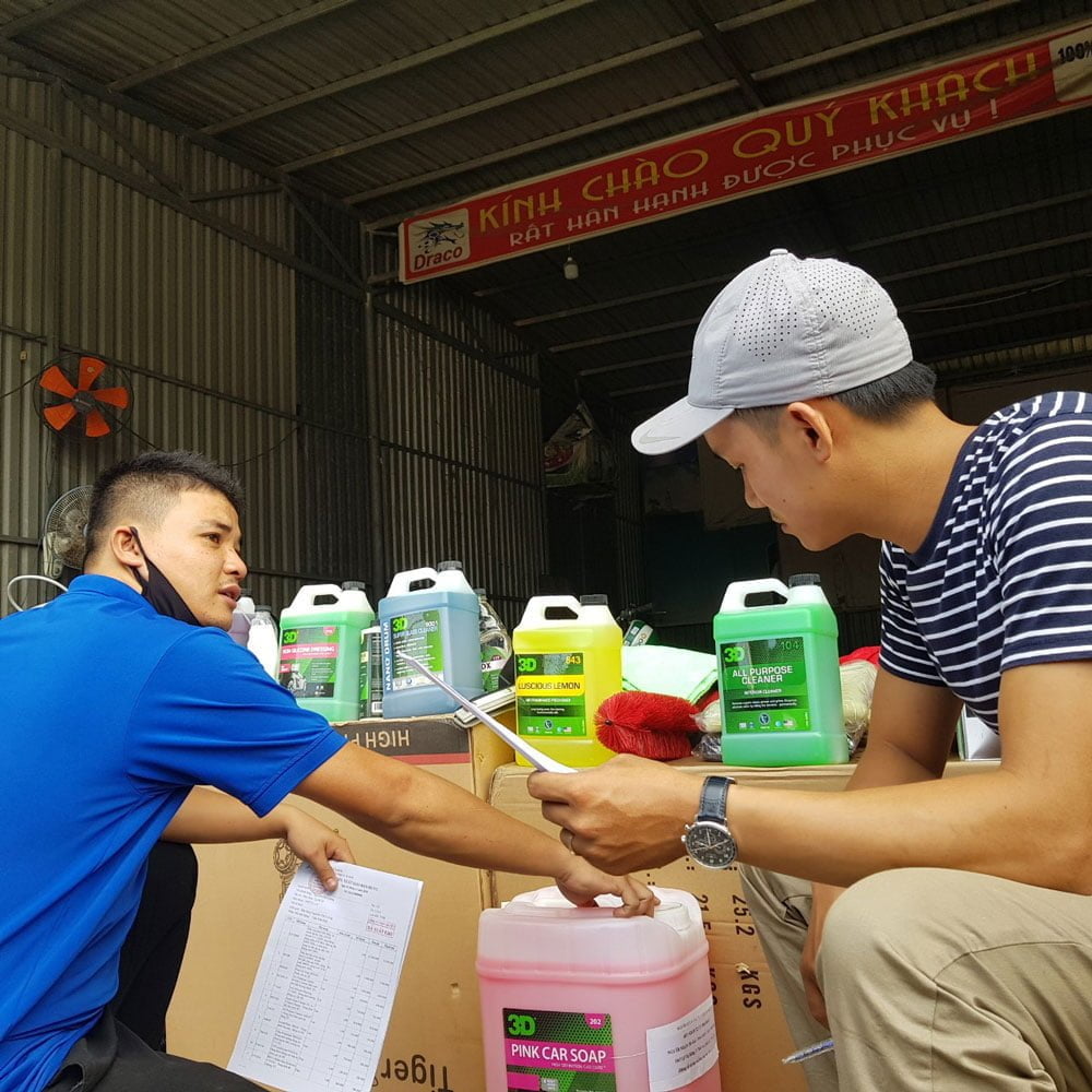 Lắp đặt trọn bộ thiết bị rửa xe tại Đồng Tâm - Hóc Môn