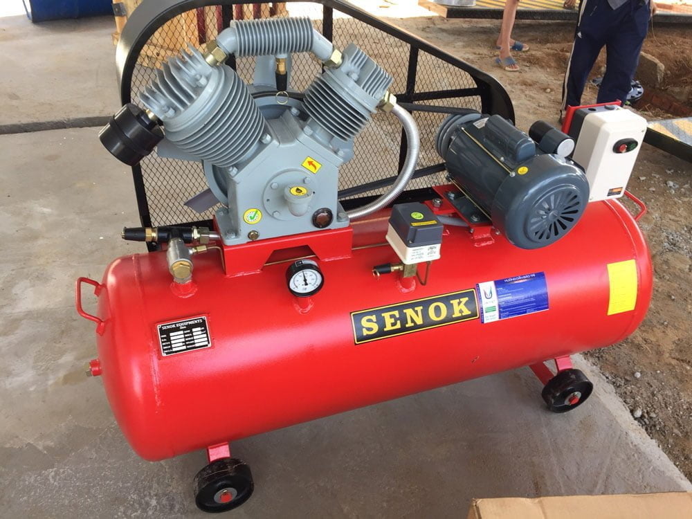 Lắp đặt máy nén khí Senok TC300