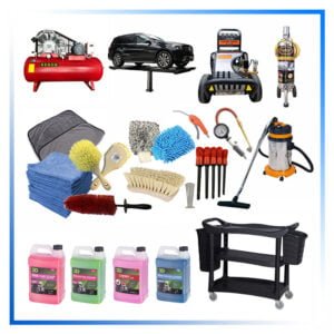 Trọn bộ thiết bị rửa xe cầu nâng điện 1 pha
