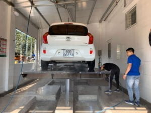 Hoàn thiện lắp đặt và đào tạo tại trung tâm chăm sóc xe Tiên Yên - Quảng Ninh