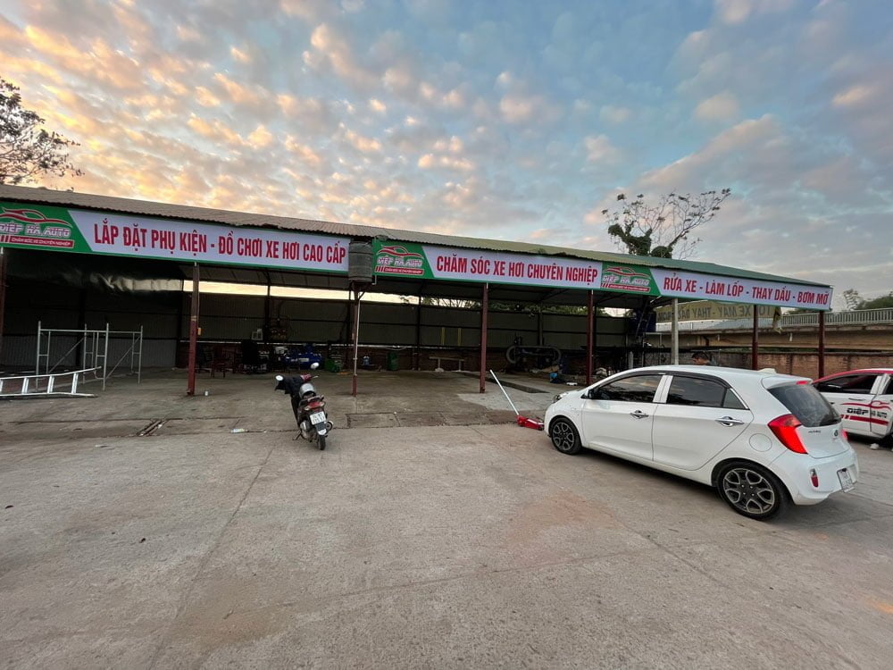 Lắp đặt trung tâm chăm sóc xe tại Xã Yên Than, Tiên Yên, Quảng Ninh