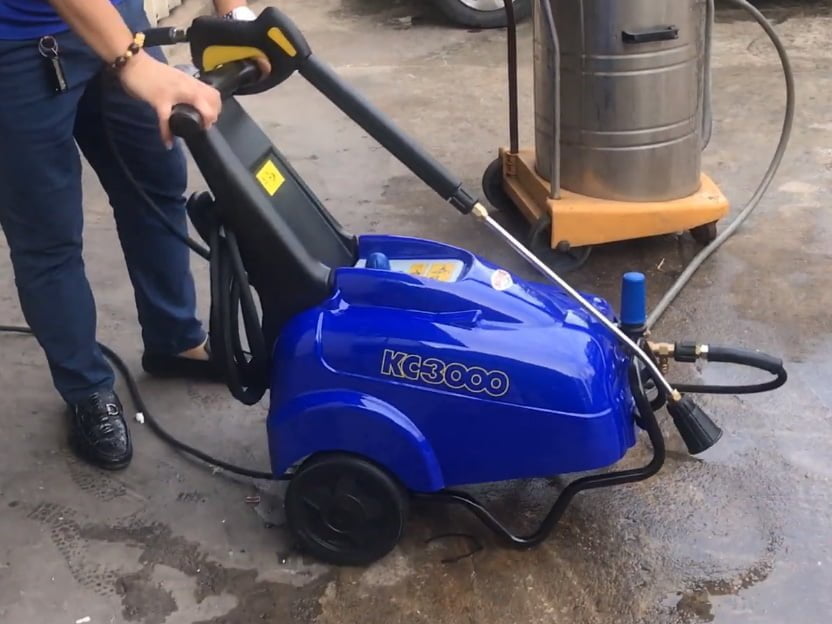 Đập hộp máy rửa xe cao áp Mazzoni KC3000 - Italy 4 Máy rửa xe Mazzoni KC3000