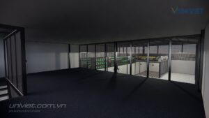 Mô hình 3D Trung tâm chăm sóc xe chuyên nghiệp tại An Giang