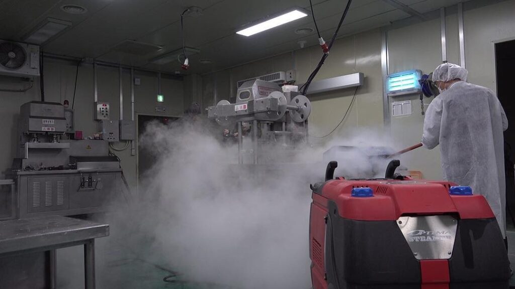 máy rửa hơi nước nóng Optima Steamer