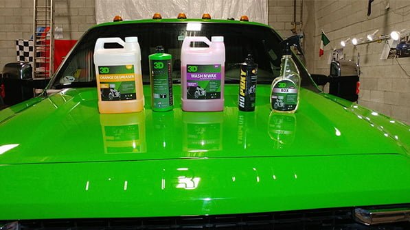 Các loại hóa chất rửa chăm sóc xe 3D Car Care tốt nhất
