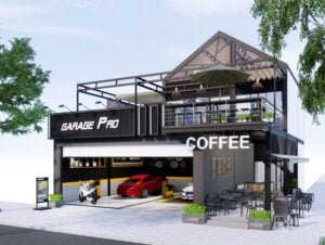 Mô hình trạm rửa xe ô tô - Cà phê bụi tổng đầu tư hết bao nhiêu tiền?