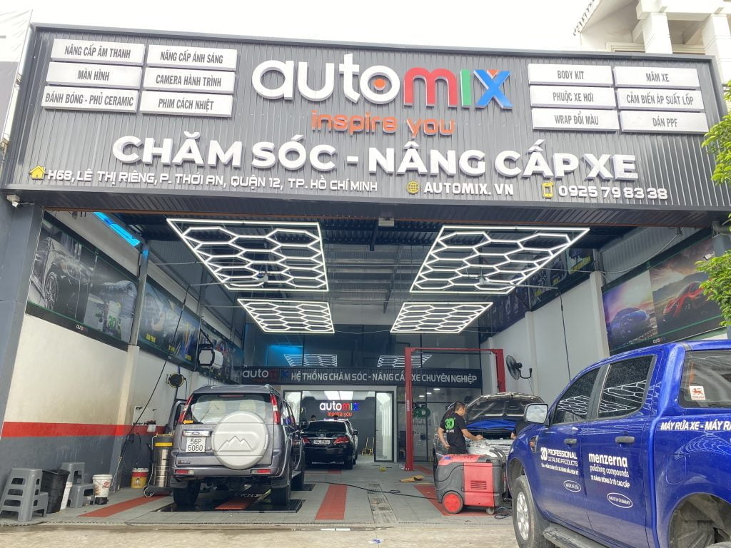 Trung tâm chăm sóc - nâng cấp xe AUTOMIX