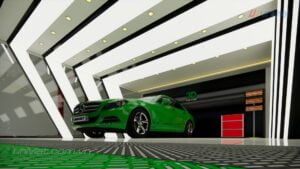 Mô hình 3D Trung tâm chăm sóc xe hơi chuyên nghiệp tại Vĩnh Phúc