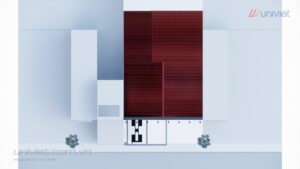 Mô hình 3D Trung tâm chăm sóc xe hơi chuyên nghiệp tại Vĩnh Phúc