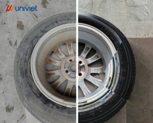 Quy trình chăm sóc mâm và lốp xe toàn diện