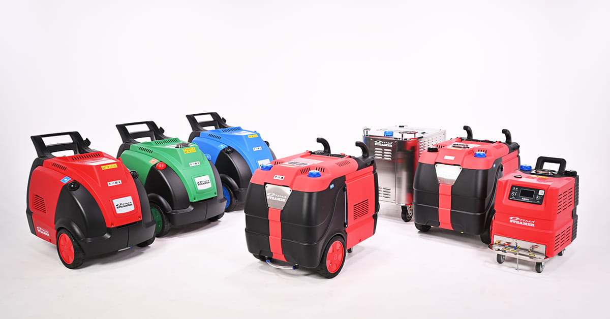 Sự khác biệt của Máy rửa hơi nước nóng: Giải pháp vệ sinh toàn diện 1 Máy rửa hơi nước nóng Optima Steamer - Hàn Quốc