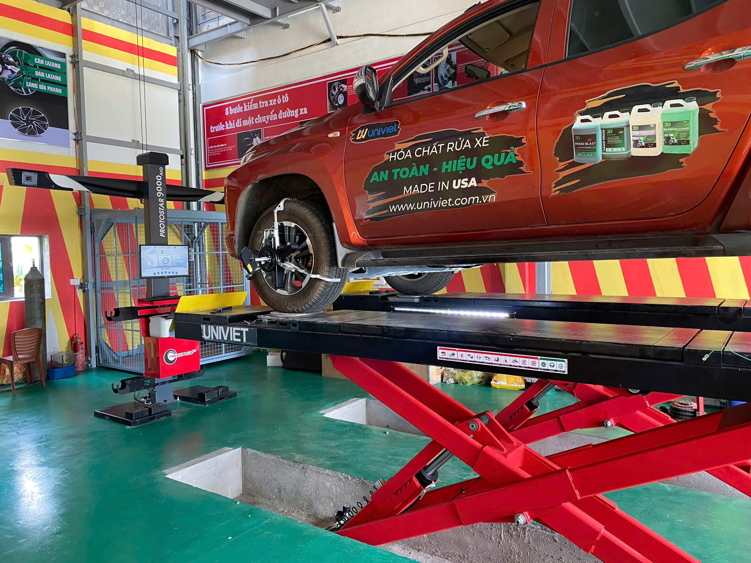 Cân chỉnh thước lái