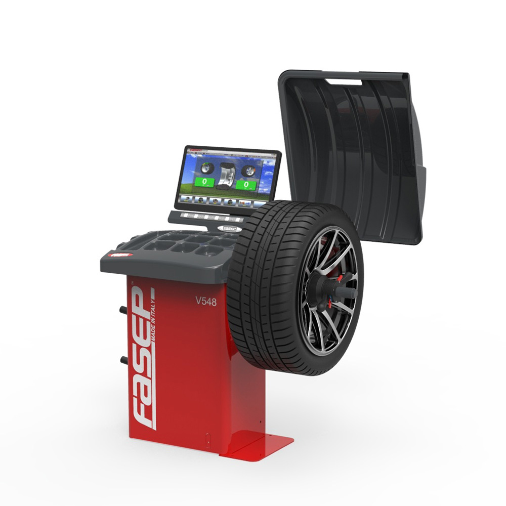 Máy cân bằng lốp ô tô FASEP V548 2 Máy cân bằng lốp FASEP V548