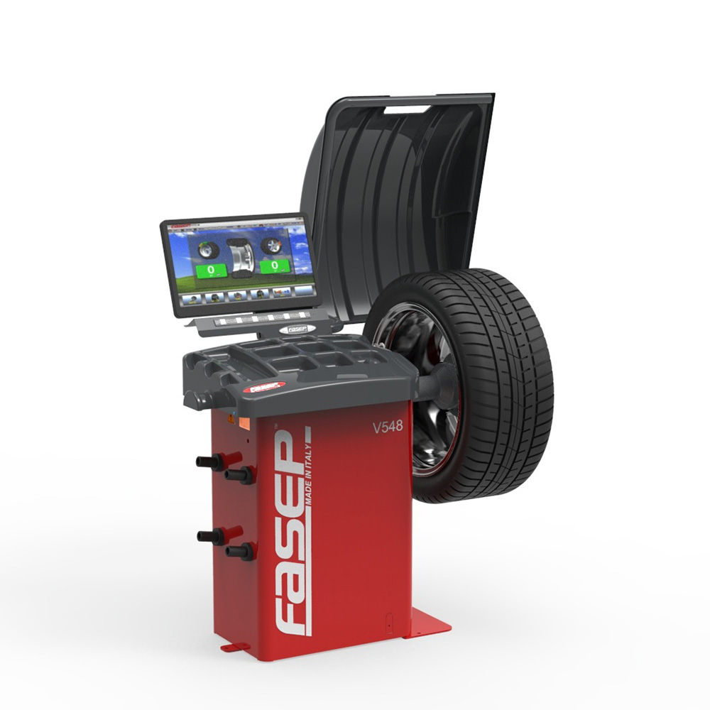 Máy cân bằng lốp ô tô FASEP V548 3 Máy cân bằng lốp FASEP V548