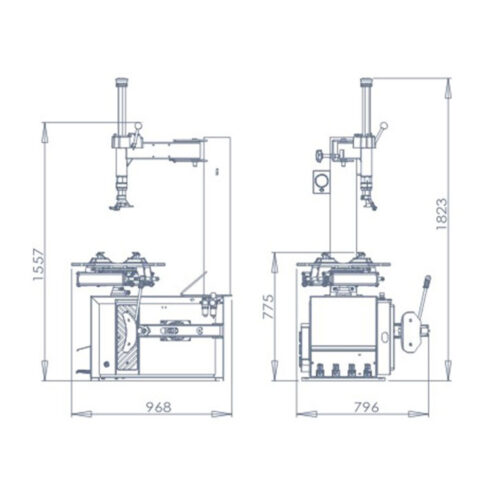 Máy ra vào lốp REGIT LN-880 9 Máy ra vào lốp REGIT LN-880