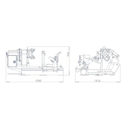 Máy ra vào lốp xe tải REGIT LN-160