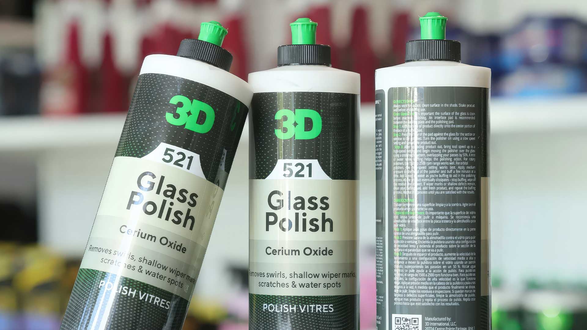 Sản phẩm đánh bóng kính 3D Glass Polish