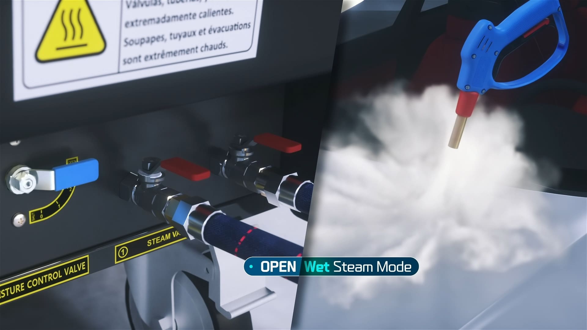 Máy rửa hơi nước nóng Optima Steamer SEII 42K