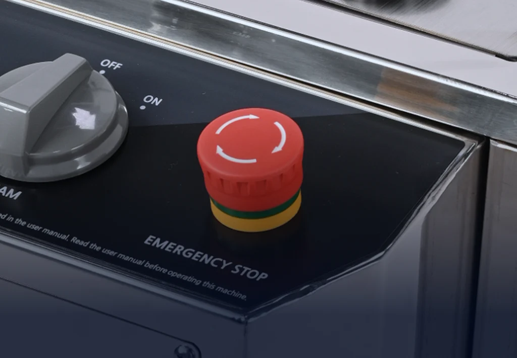 detail view otima seii emergency stop