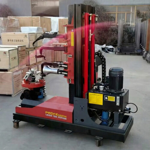 Máy ra vào lốp xe tải đứng đa dụng lắp trên xe lưu động UNIVIET U609-SDL