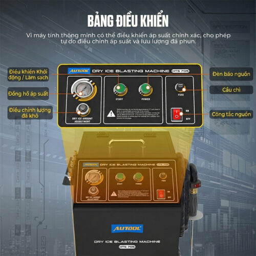 Máy bắn đá khô CO2 AUTOOL HTS705