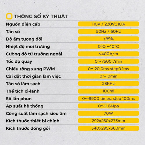 Máy kiểm tra và súc rửa kim phun AUTOOL CT160