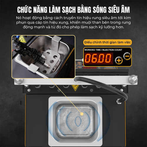 Máy kiểm tra và súc rửa kim phun AUTOOL CT400 GDI