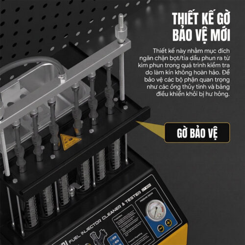 Máy kiểm tra và súc rửa kim phun AUTOOL CT500 GDI