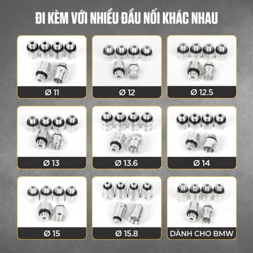 Máy kiểm tra và súc rửa kim phun AUTOOL CT500 GDI