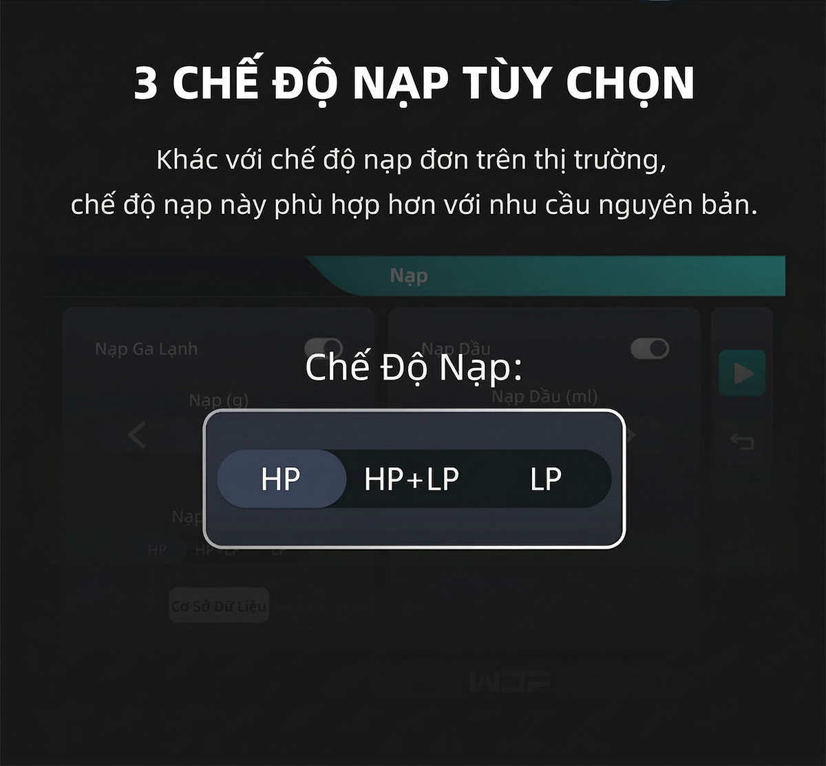 Máy nạp ga điều hòa ô tô tự động WONDERFU X545
