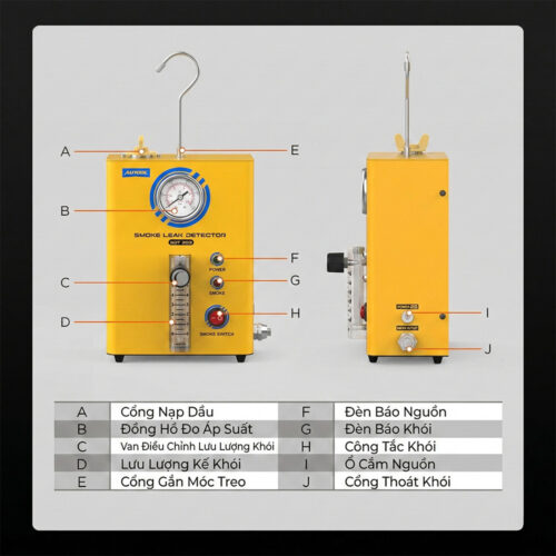 Máy tạo khói phát hiện rò rỉ đường ống AUTOOL SDT203